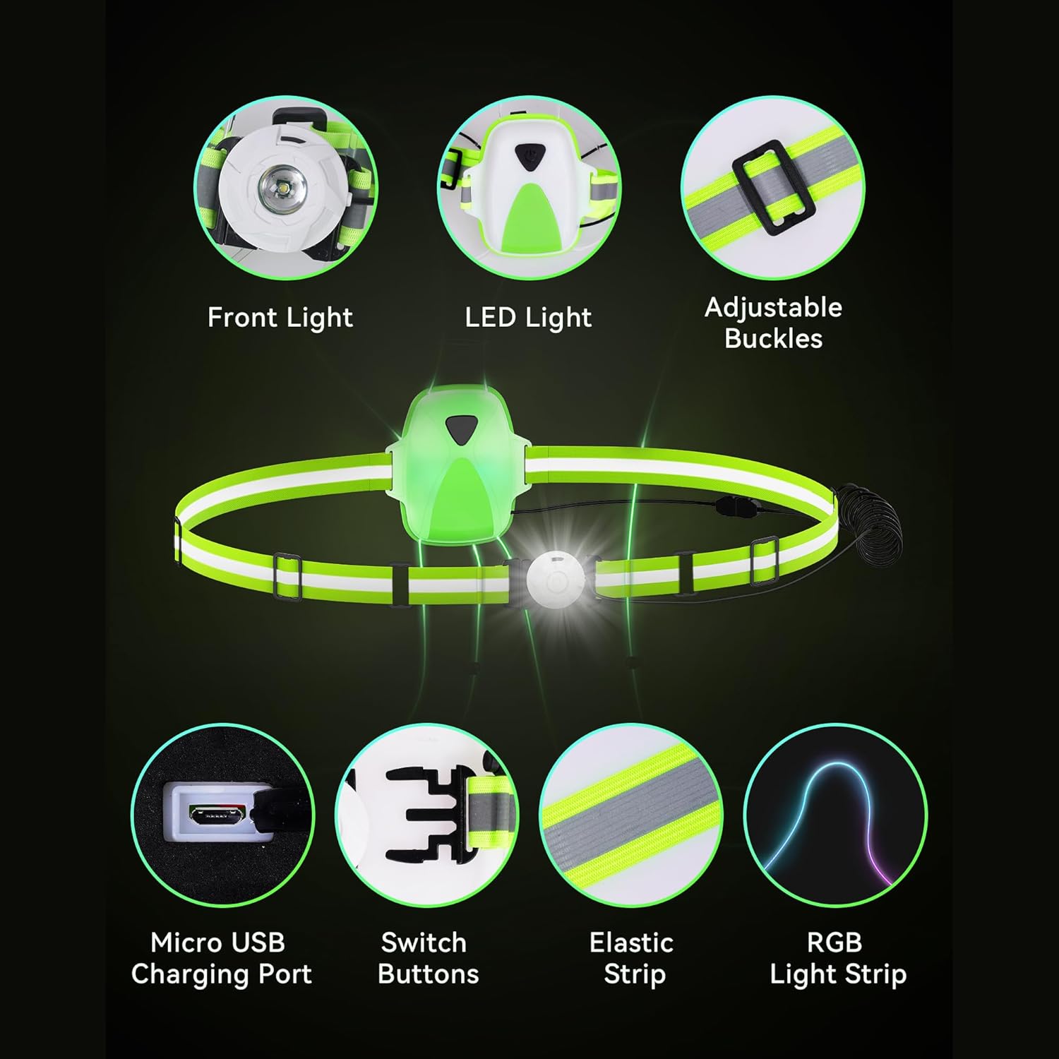 LED Running Vest